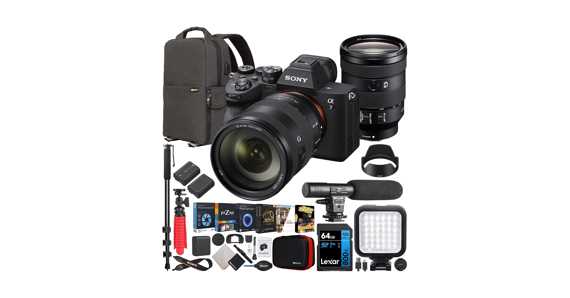 SONY - SONY α7RIV ILCE-7RM4+SEL24105G セット おまけ多数 Amazon.com : Sony a7 IV Full Frame Mirrorless Camera Body